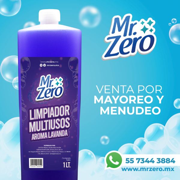 Limpiador Fabuloso, presentación de 1 litro, Mr. Zero